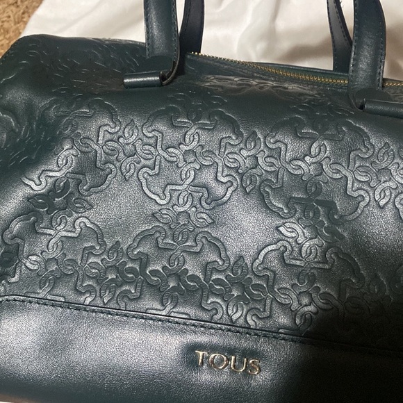 Tous EW Bowling Mossaic Verde Bag - Picture 2 of 13